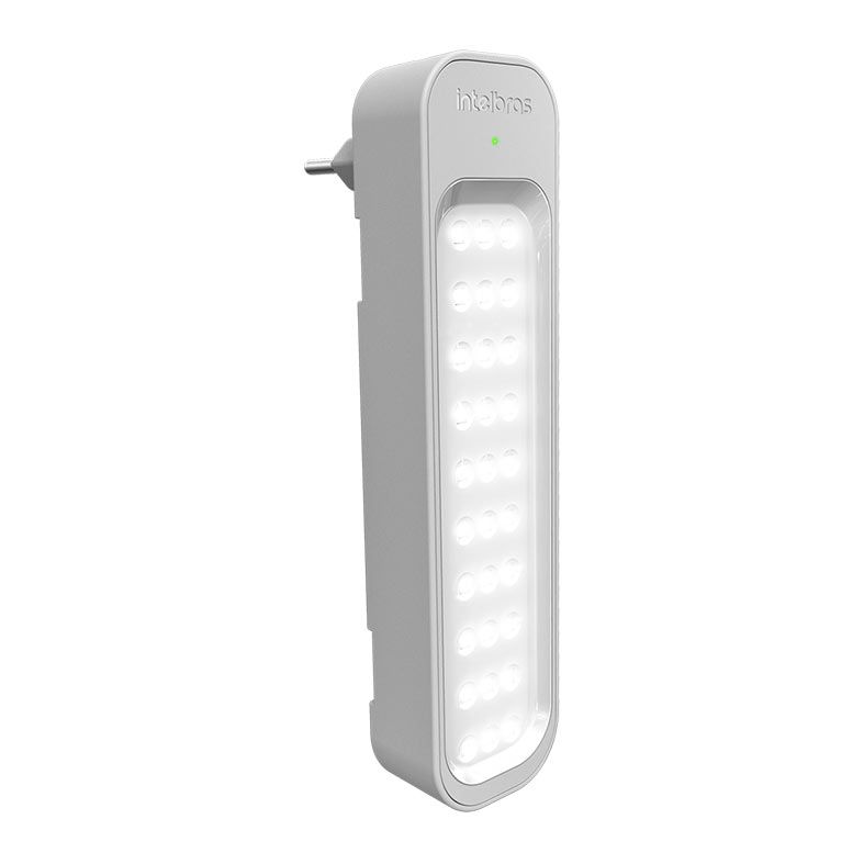 Luminaria de Emergencia Intelbras, 30 LEDs, Bivolt, Branca, LEA 150