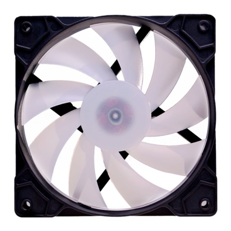 Kit Ventoinhas LikeTec Flash RGB, 4x120mm, Preto, LF-KITRGB-FLASH-2045