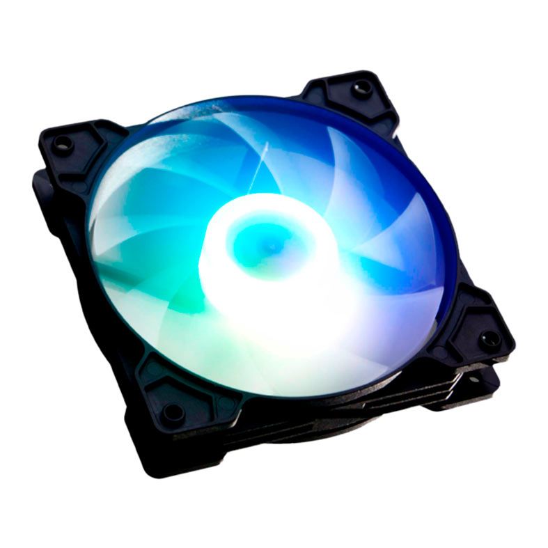 Kit Ventoinhas LikeTec Flash RGB, 4x120mm, Preto, LF-KITRGB-FLASH-2045