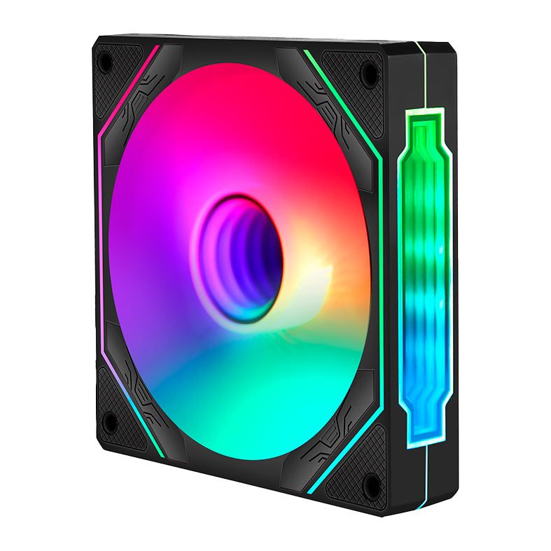 Ventoinha LikeTec Enigma Reverse Edition , ARGB, 120mm, Preta, LF-UNARGB-ENIGMA-2104