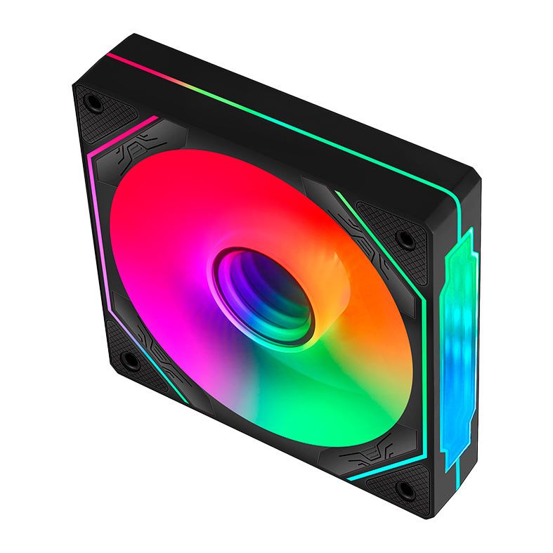 Ventoinha LikeTec Enigma Reverse Edition , ARGB, 120mm, Preta, LF-UNARGB-ENIGMA-2104