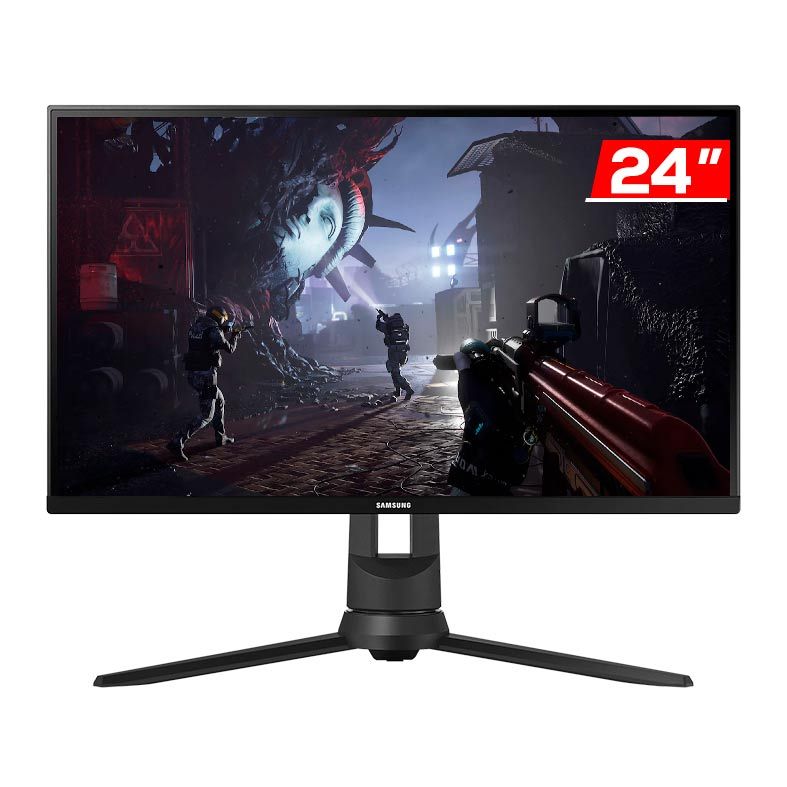Monitor Gamer Samsung Odyssey G3, 24 Pol VA, FHD, 1ms, 144Hz, FreeSync, DP/HDMI/VGA, LF24G35TFWLXZD