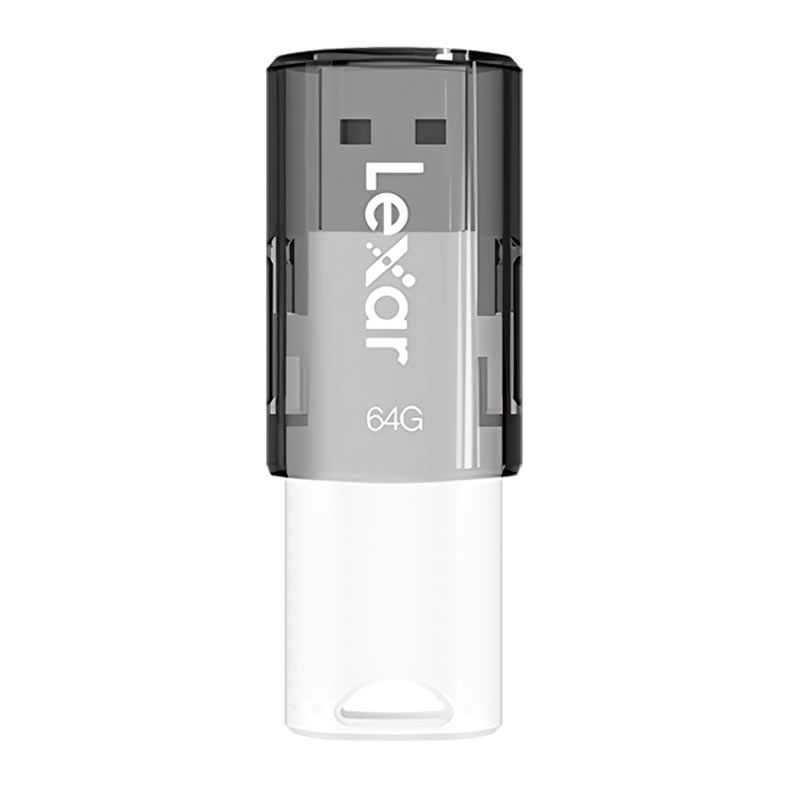 Pen Drive Lexar S60, 64GB, USB 2.0, LJDS060064G-BNBNU