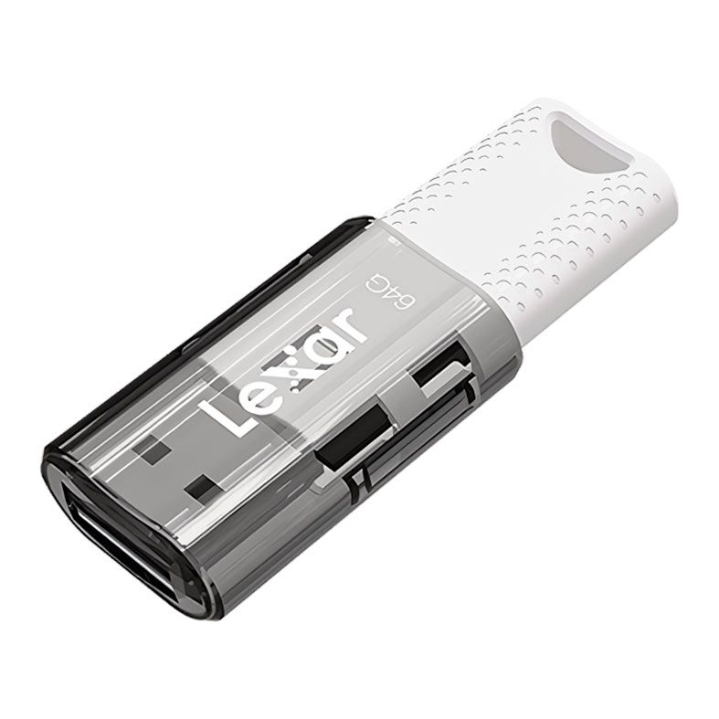Pen Drive Lexar S60, 64GB, USB 2.0, LJDS060064G-BNBNU