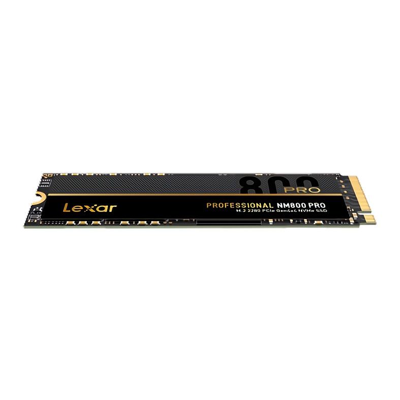 SSD Lexar Professional NM800 Pro, 1TB, M.2 2280, PCIe NVMe, Leitura 7500 MB/s, Gravacao 6300 MB/s, LNM800P001T-RNNNG