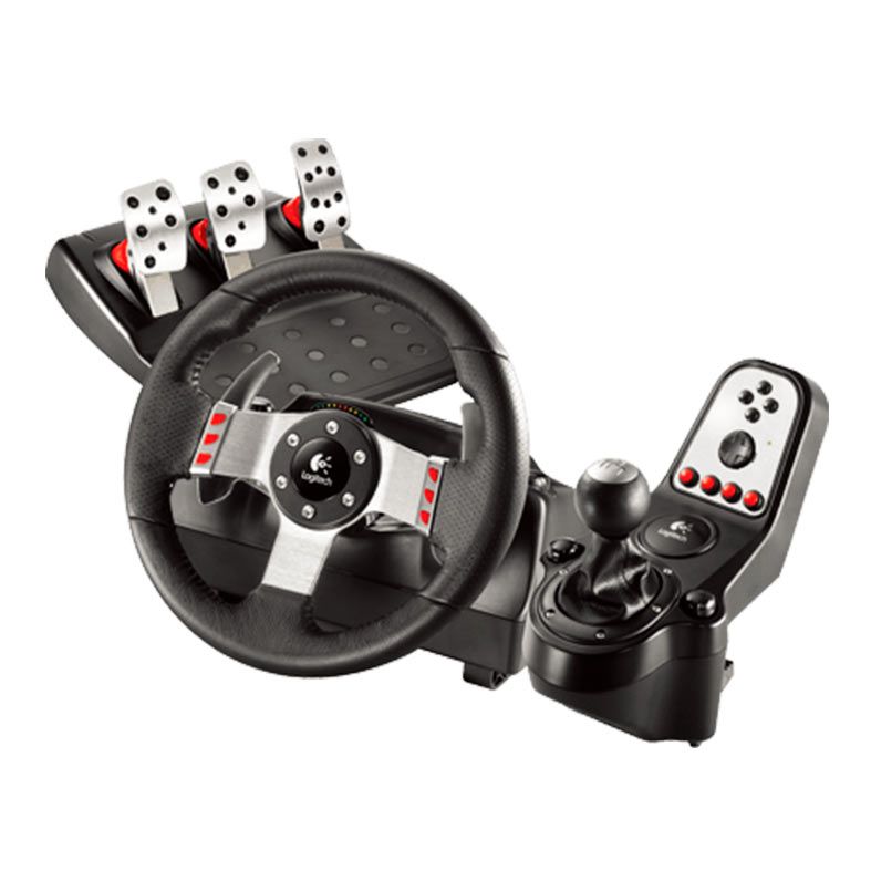 Volante Logitech G27 Dual Feedback Câmbio E Pedal Ps3 E Pc - LOJA GM  INFORMATICA E TELECOMUNICAÇAO