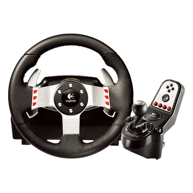 Kit Volante/Pedal/Cambio Logitech G27 USB Racing PC/PS3 Preto, 841-000037