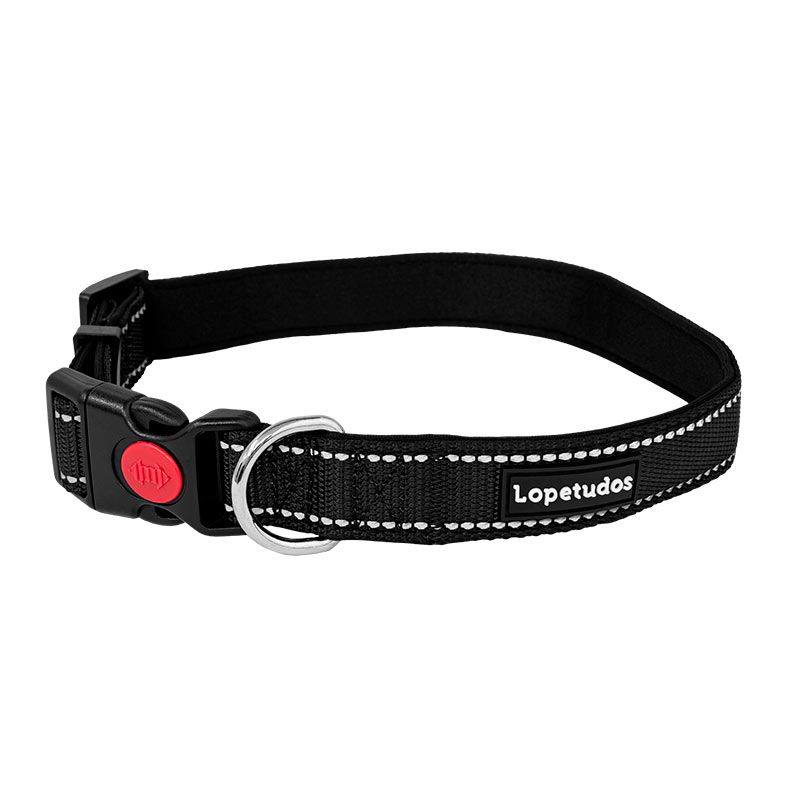 Coleira Lopetudos Steadfast1, M, Preto, LP-CLSF-MBK