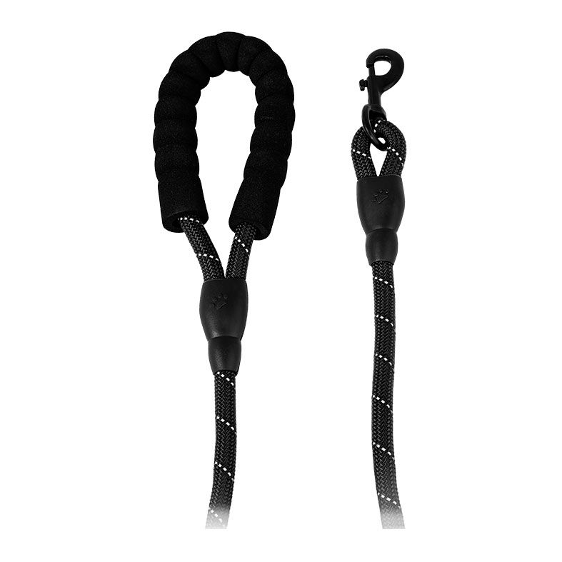 Guia Lopetudos HikingRope1, 1.5m, Preto, LP-GHR-15BK