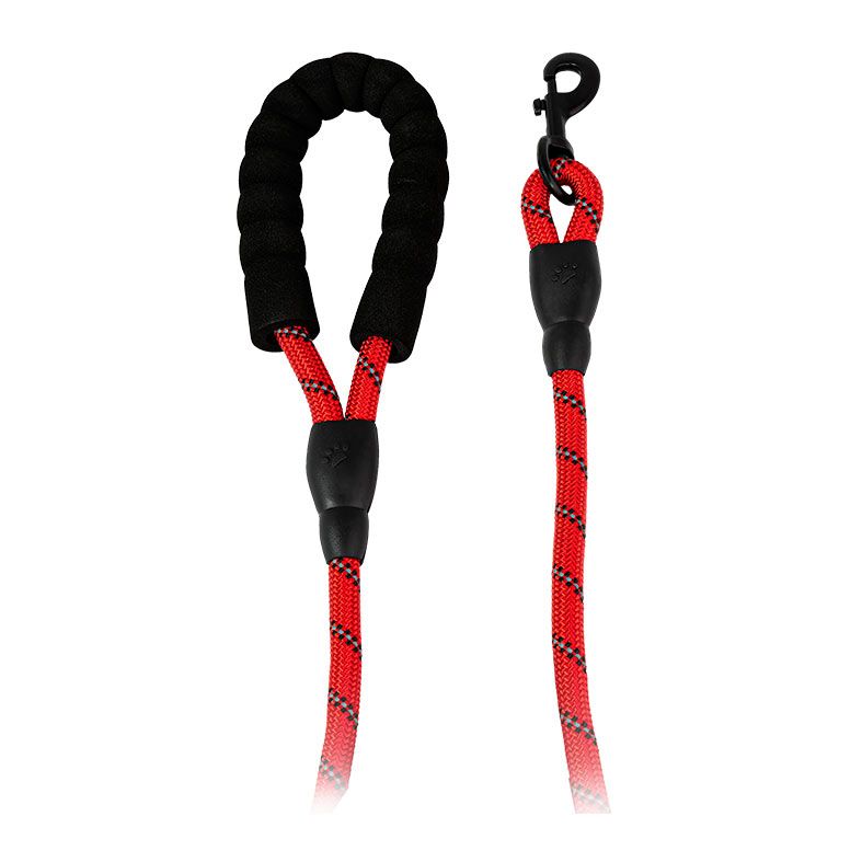 Guia Lopetudos HikingRope1, 1.5m, Vermelho, LP-GHR-15RED