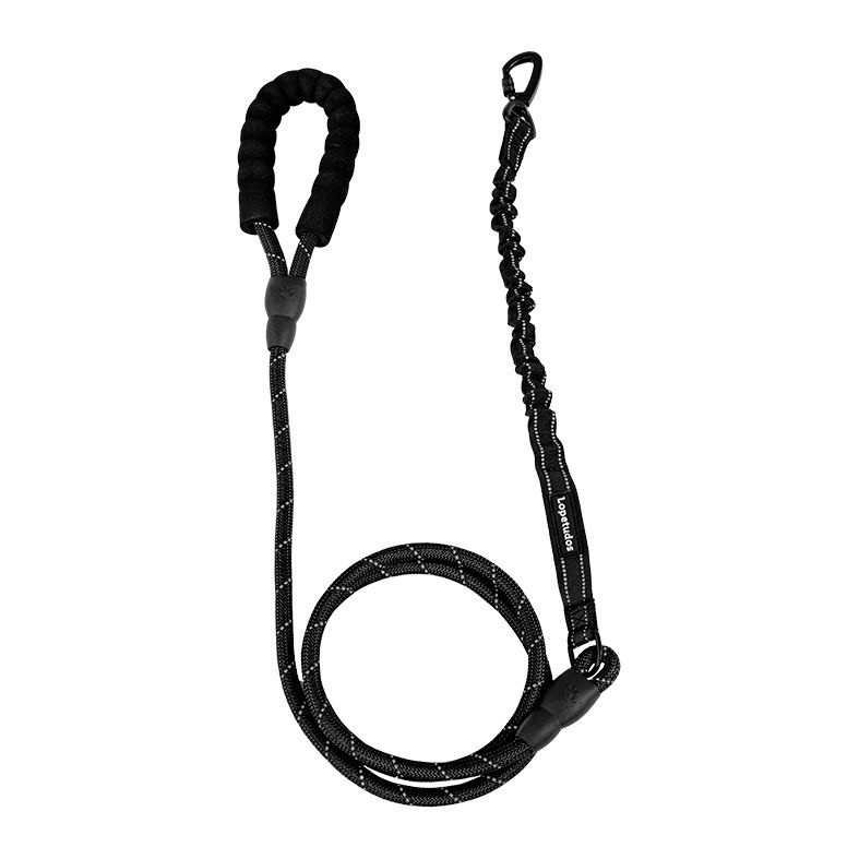 Guia Lopetudos TrailRope1, 1.8m, Preto, LP-GTR-18BK