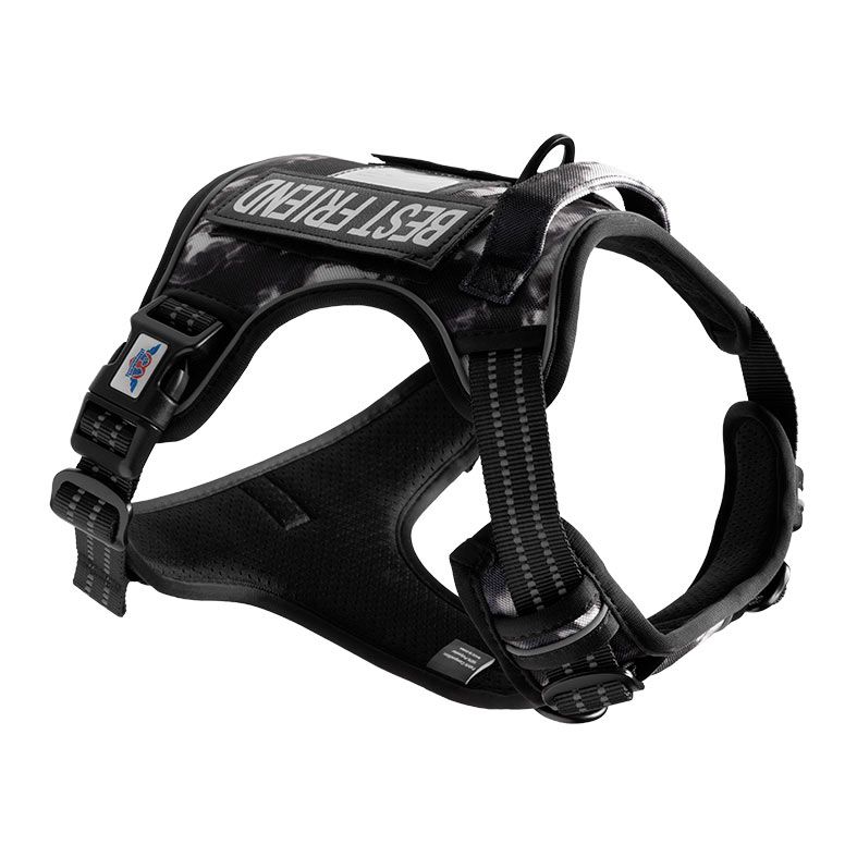 Peitoral Lopetudos EliteGear1, GG, Branco Camuflado, LP-PTEG-GGCWT