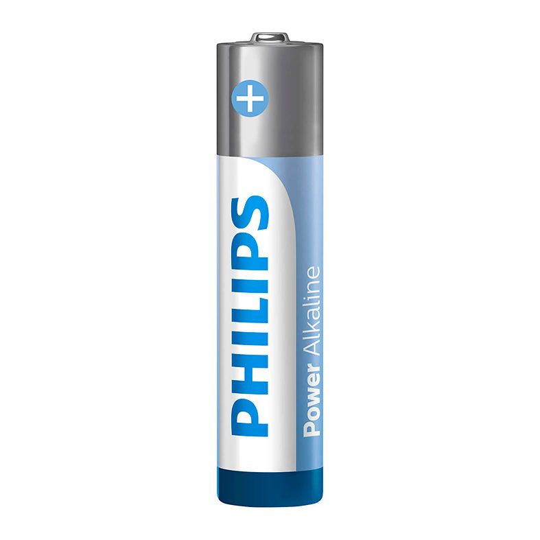 Pilhas Alcalina Philips, AAA, 4 Unidades, LR03P4B-59