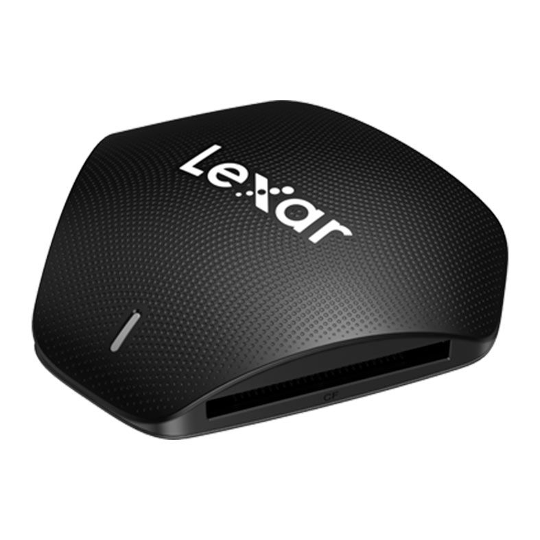 Leitor De Cartao De Memoria Lexar Pro, Multi-Card 3-in-1, USB 3.1, SD/MicroSD/CF, Preto, LRW500URBNA