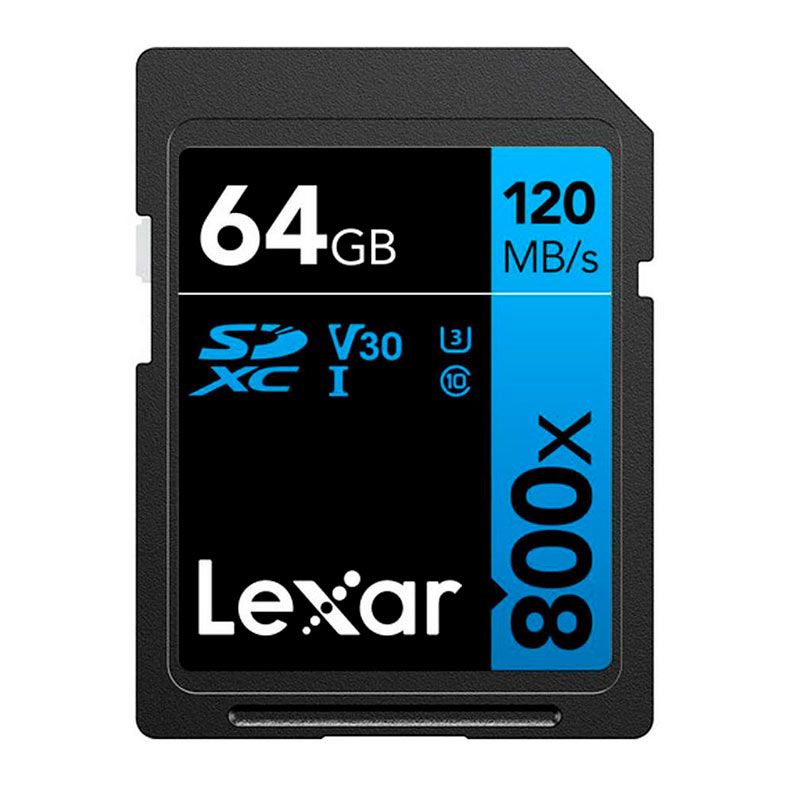 Cartao de Memoria Lexar Blue Series, 64GB, SDXC UHS-I, LSD0800064G-BNNNU