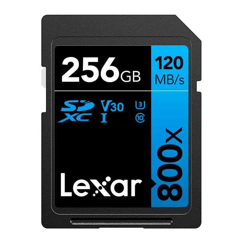 Cartao de Memoria Lexar Blue Series, 256GB, SDXC UHS-I, LSD0800256G-BNNNU
