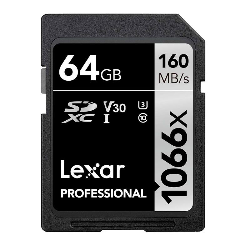 Cartao de Memoria Lexar Professional Silver Series, 64GB, SDXC UHS-I, LSD1066064G-BNNNU