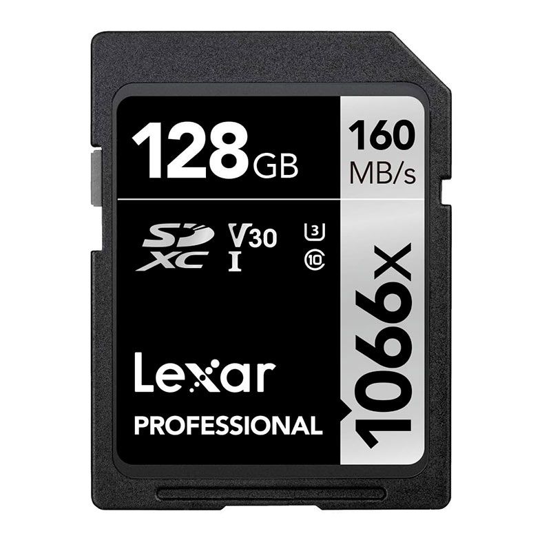 Cartao de Memoria Lexar Professional Silver Series, 128GB, SDXC UHS-I, LSD1066128G-BNNNU