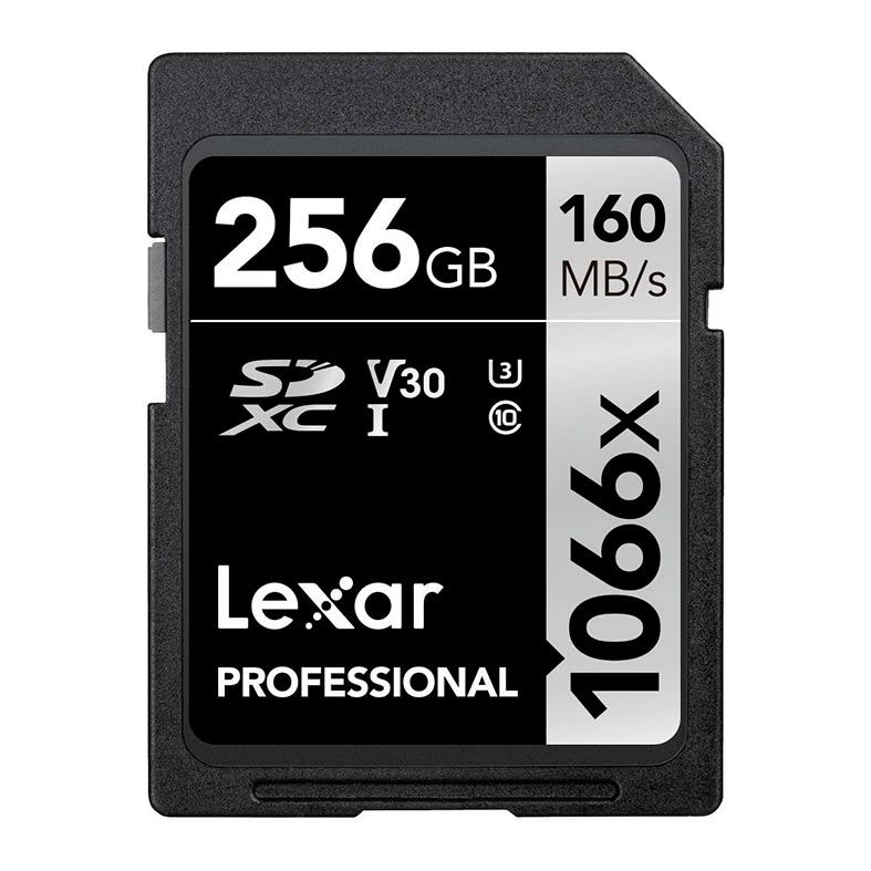 Cartao de Memoria Lexar Professional Silver Series, 256GB, SDXC UHS-I, LSD1066256G-BNNNU