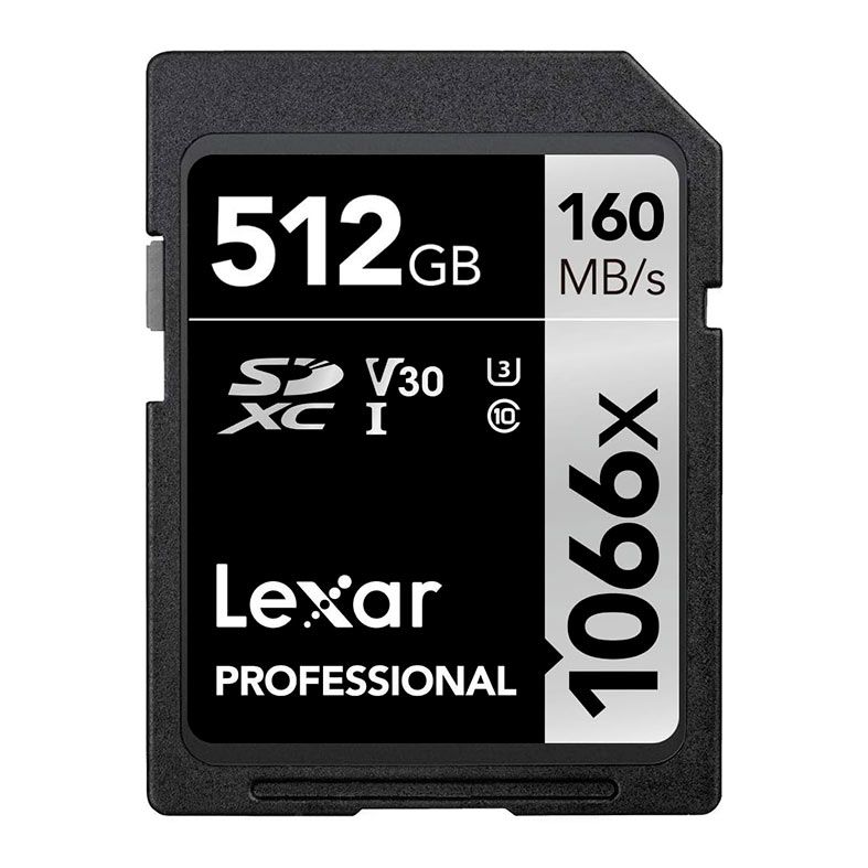 Cartao de Memoria Lexar Professional Silver Series, 512GB, SDXC UHS-I, LSD1066512G-BNNNU