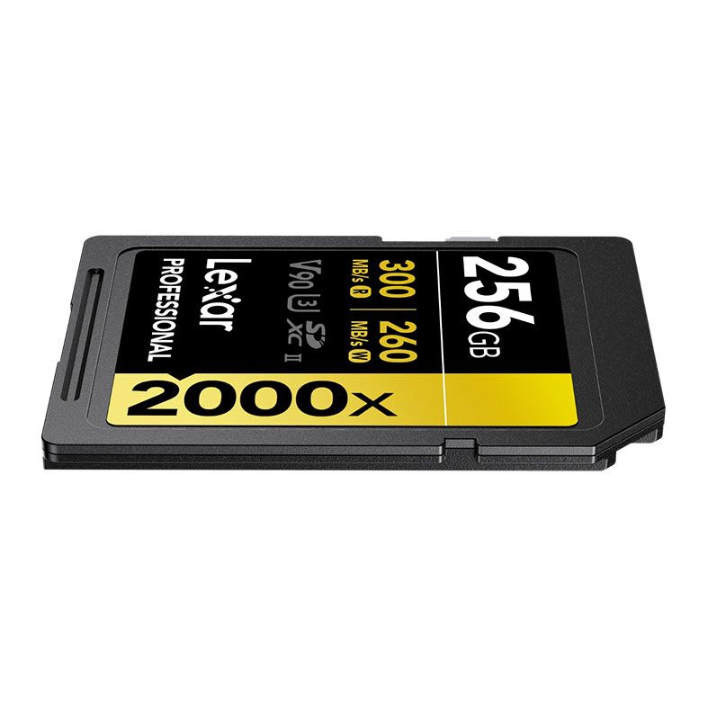 Cartao de Memoria Lexar Professional 2000X, 256GB, SDXC, UHS-II, LSD2000256G-BNNNU