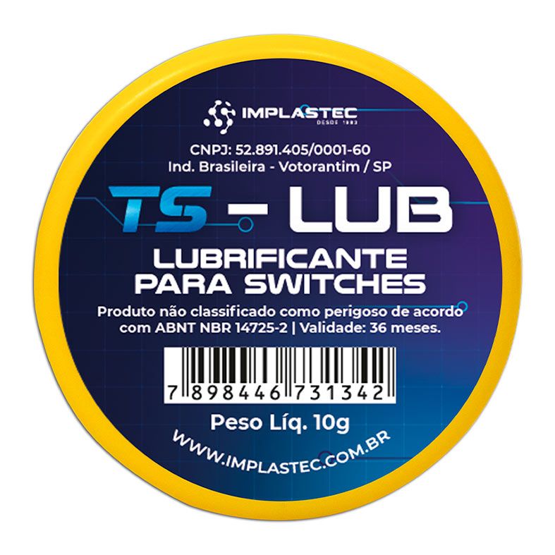 Lubrificante Para Switches Implastec TS-LUB, 10g, LSI-TSLUB-10G