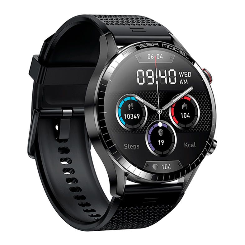SmartWatch Level LVW-50, Compativel com Android e IOS, IP68, Preto, LVW-50SB