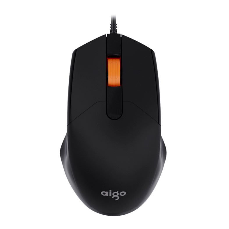 Mouse Aigo M100, 1000DPI, USB, Preto, M100