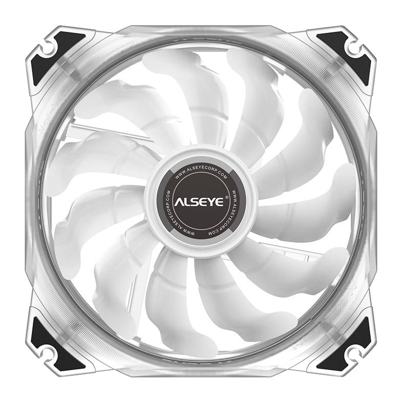 Ventoinha Alseye Max Series M120-P Transparent RGB 120mm, M120-P