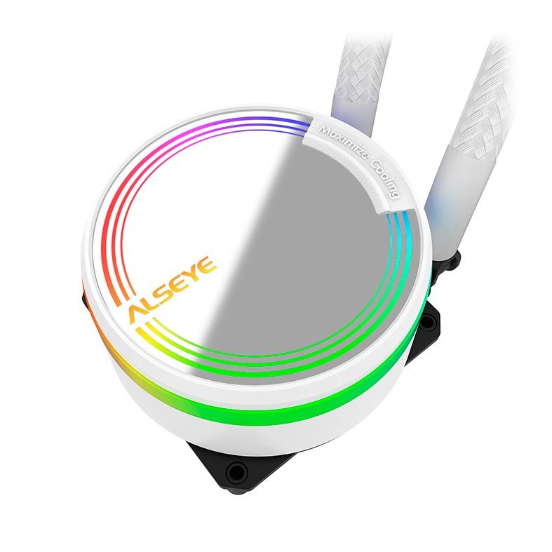 Water Cooler Alseye Max M120 RGB White 120mm, M120-WHITE
