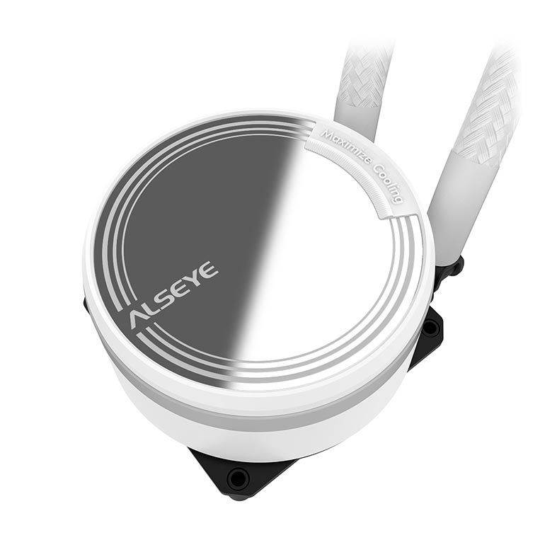 Water Cooler Alseye Max M120 RGB White 120mm, M120-WHITE