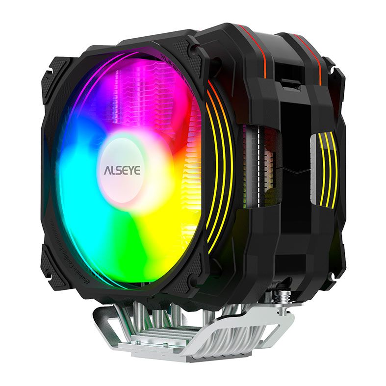 Cooler Para Processador Alseye M120D-B-PLUS, ARGB, 120mm, M120D-B-PLUS