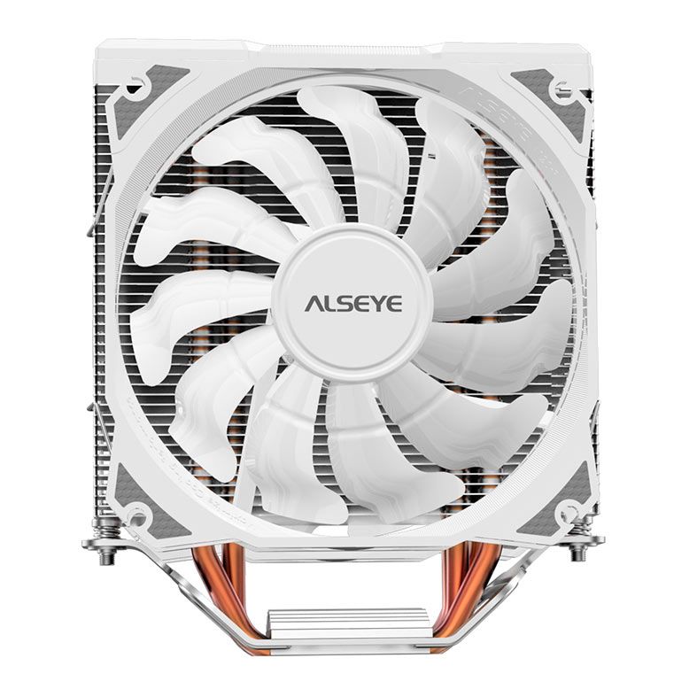 Cooler Para Processador Alseye M120D-W, ARGB, 120mm, Branco, M120D-W-ALSEYE