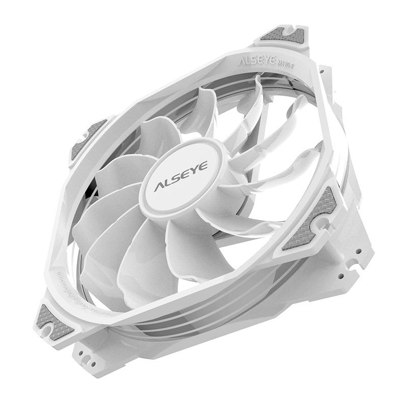 Cooler Para Processador Alseye M120D-W, ARGB, 120mm, Branco, M120D-W-ALSEYE