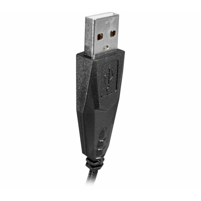 Mouse K-MEX M136, RGB, 7200DPI, 5 Botoes, USB, Preto, M136US00010CB0X