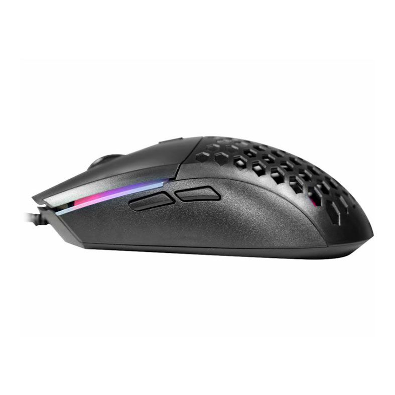 Mouse K-MEX M136, RGB, 7200DPI, 5 Botoes, USB, Preto, M136US00010CB0X