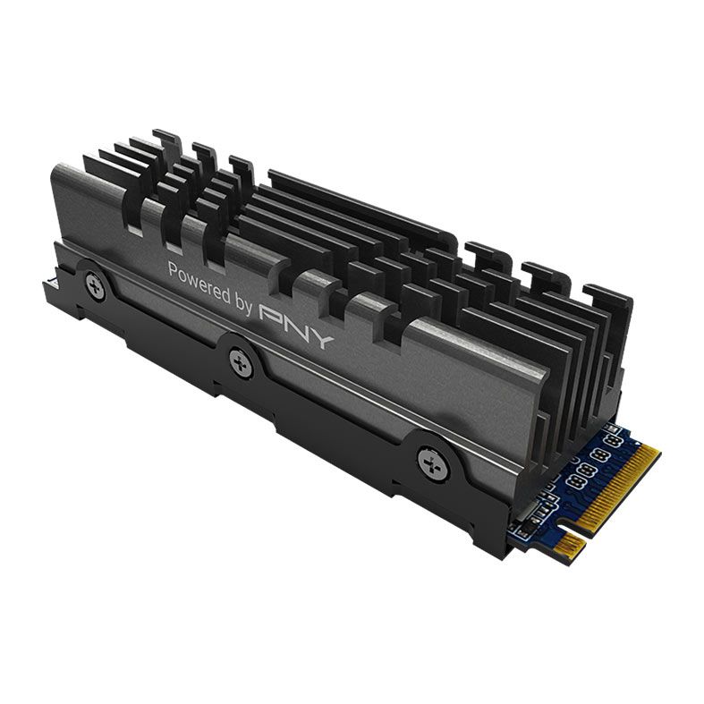 SSD PNY XLR8 CS3040, 500GB, M.2 2280, PCIe NVMe, Leitura 5600 MB/s, Gravacao 2600 MB/s, M280CS3040HS-500-RB