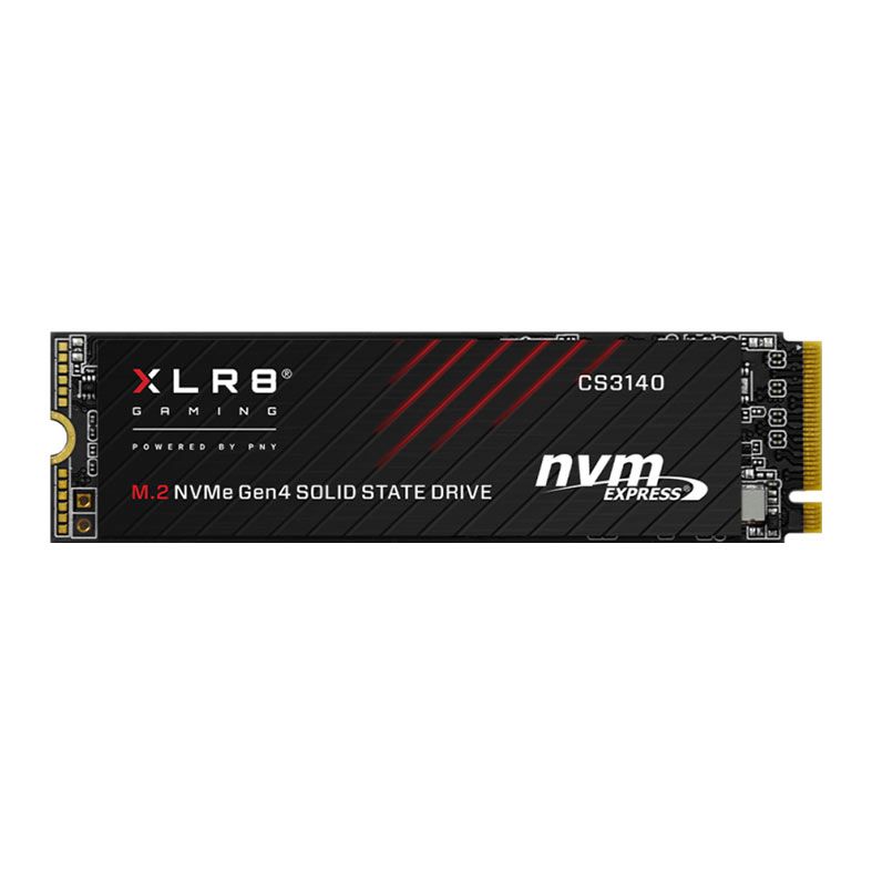 SSD PNY XLR8 CS3140, 2TB, M.2 2280, PCIe NVMe, Leitura 7500 MB/s, Gravacao 6850 MB/s, M280CS3140-2TB-RB