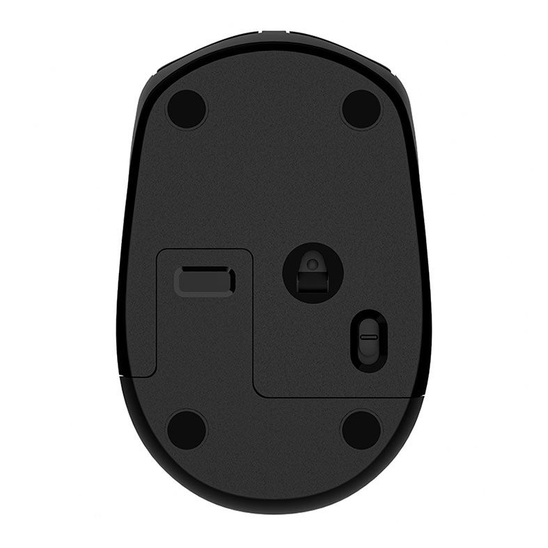 Mouse Aigo M33 1600dpi 3 Botoes Bluetooth Preto M33 Black Pichau