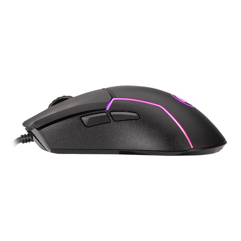 Mouse Gamer Marvo M655, RGB, USB, 12000DPI, 7 Botoes, Preto, M655