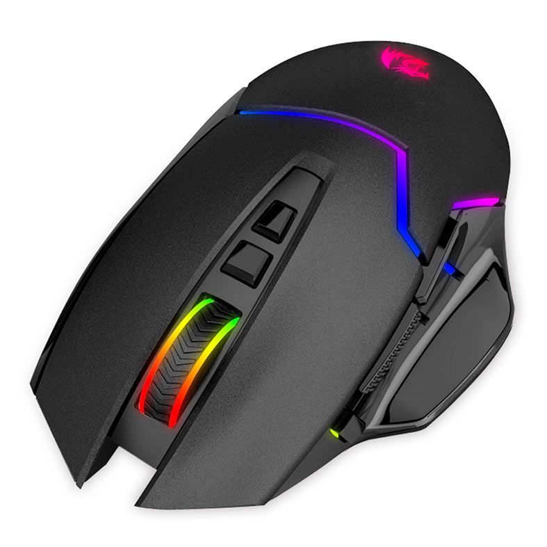 Mouse Gamer Redragon Mirage Pro, Wireless, RGB, 8000DPI, 8 Botoes, Preto, M690-PRO