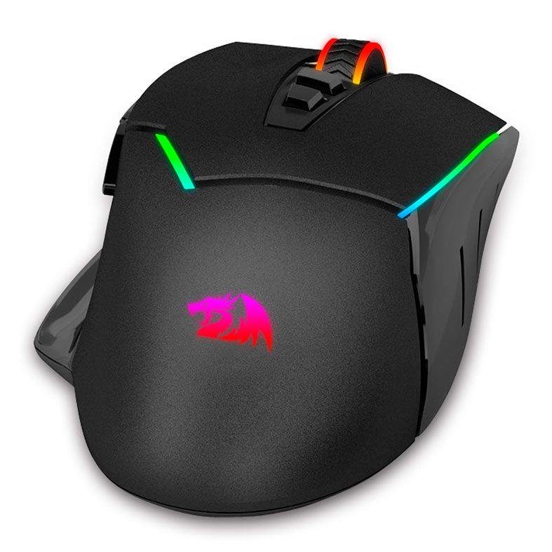 Mouse Gamer Redragon Mirage Pro, Wireless, RGB, 8000DPI, 8 Botoes, Preto, M690-PRO