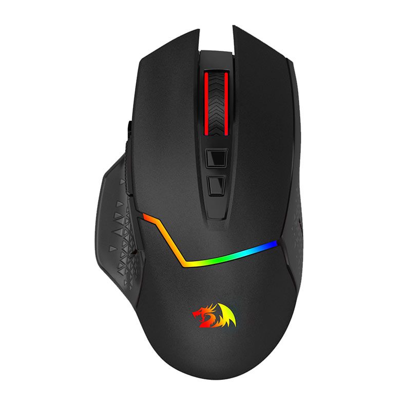 Mouse Gamer Redragon Mirage Pro, Wireless, RGB, 8000DPI, 8 Botoes, Preto, M690-PRO