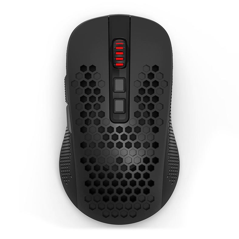 Mouse Redragon Hana, RGB, 7200DPI, 7 Botoes, Wireless, Preto, M694-RGB