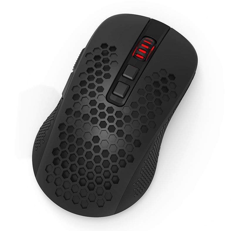 Mouse Redragon Hana, RGB, 7200DPI, 7 Botoes, Wireless, Preto, M694-RGB