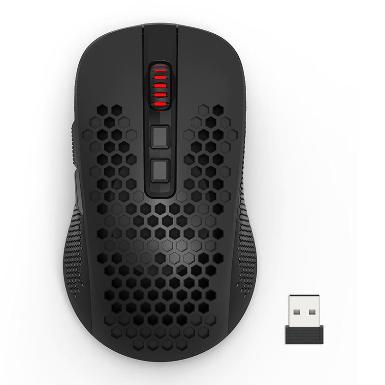 Mouse Redragon Hana, RGB, 7200DPI, 7 Botoes, Wireless, Preto, M694-RGB