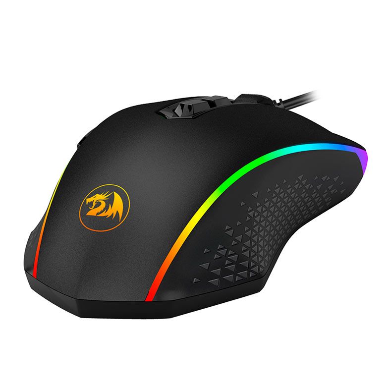 Mouse Gamer Redragon Memeanlion Chroma Lite, RGB, 4200DPI, 6 Botoes, USB, Preto, M710L-K