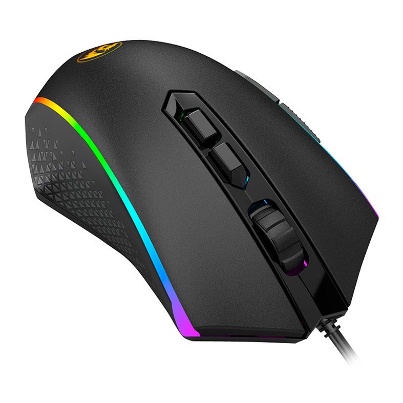 Mouse Gamer Redragon Memeanlion Chroma Lite, RGB, 4200DPI, 6 Botoes, USB, Preto, M710L-K