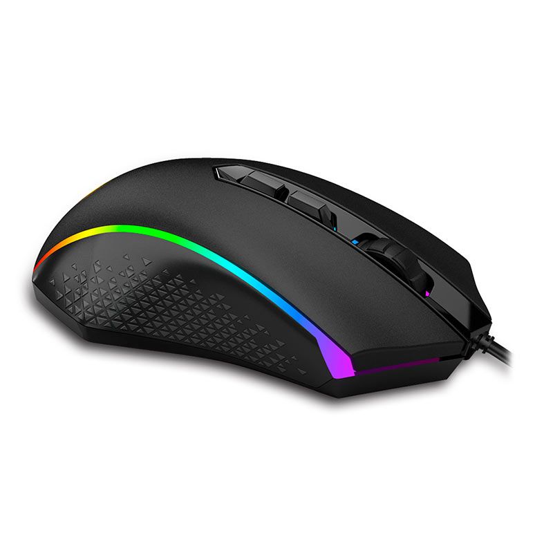 Mouse Gamer Redragon Memeanlion Chroma Lite, RGB, 4200DPI, 6 Botoes, USB, Preto, M710L-K
