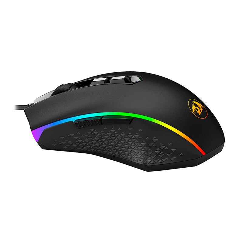 Mouse Gamer Redragon Memeanlion Chroma Lite, RGB, 4200DPI, 6 Botoes, USB, Preto, M710L-K